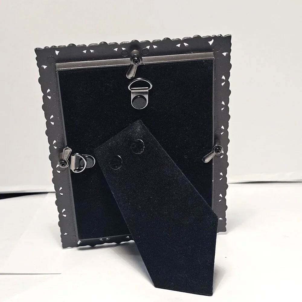 Expressions™ Ornate Silver Tone Metal Frame Holds 3.5